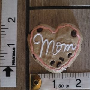 Mom and Dad cookie dessert refrigerator fridge magnets